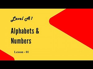 Learn Spanish Lesson 1: The Alphabet & Numbers 0–50 | Beginner Spanish Course | Level A1