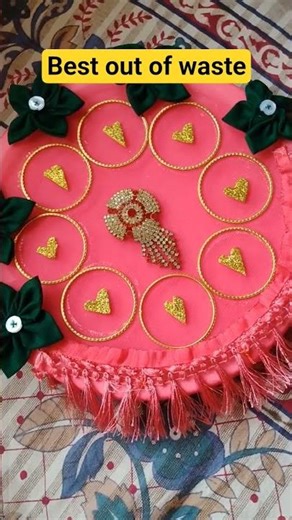 waste to wow DIY #bestoutofwaste #ytshorts #shorts #walldecor