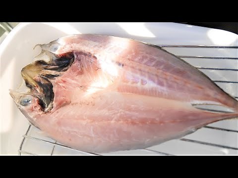『鯵☆干物』やっぱり手造りが美味い！！釣ってきた魚が余ったので干物を作ってみた！