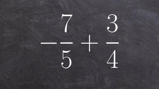 How to find the sum of two fractions with unlike denominators