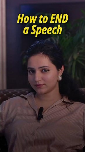 How to End a Speech Powerfully: Leave a Lasting Impression Every Time @KrishnaRathoreCoach