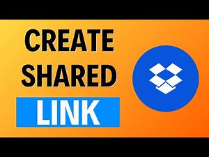 How to Create a Shared Link in Dropbox - 2025