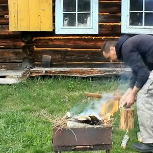 5.9K views · 48 reactions | Cozy Retreat: Building a Hut in the Heart of the Forest! ✨" #ForestLife #DIYProjects #NatureEscape | Mountains Camping | Facebook