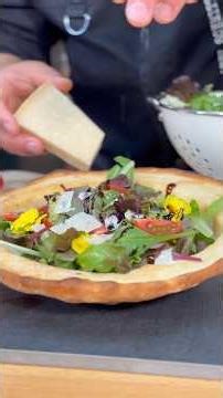 Nie mehr Geschirr spülen!? Klaro! Einfach diesen Teller backen und mit-essen 🥗😉 #food