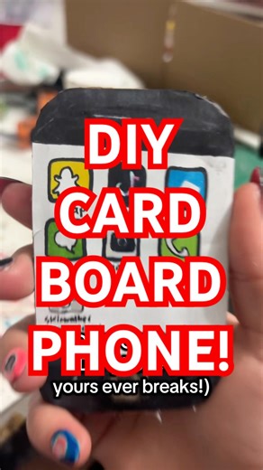 DIY cardboard PHONE!#phone#cardboard#diy#craft#tutorial#trythis#art#cardboardcraft#creativity#crafty