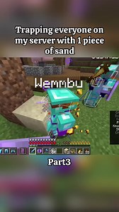 Trapping Everyone on My Server with 1 Piece of Sand