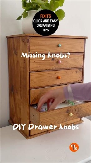 Easy DIY Drawer Knobs | Budget Furniture Makeover
