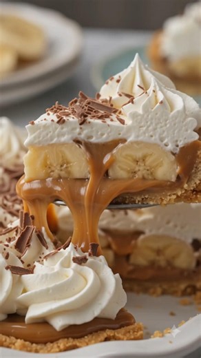 🍌🍮✨ Traditional Banoffee Pie ✨🍮🍌 Delicious recipes. #fblifestyleBanoff #foodie #recipe