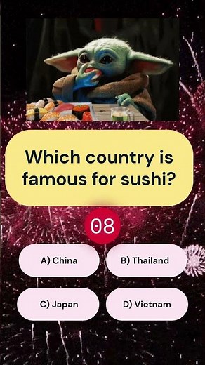 Which Country Is Famous for Sushi? 🍣 Food Quiz
