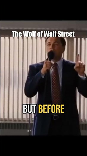 The Wolf of Wall Street - Motivational Speech