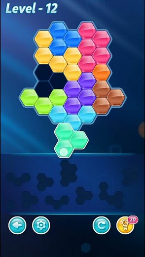 Block Hexa Puzzle Master Level 12 Walkthrough