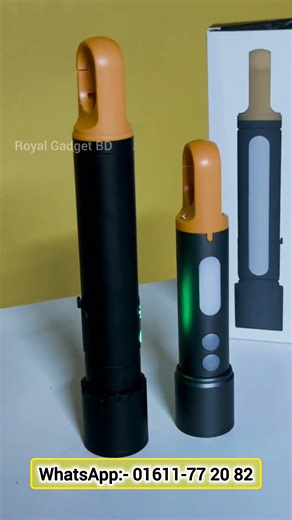 GearUP K57 PRO Rechargeable High Power Flashlight + Large COB Light with 3500mAh Lithium Battery