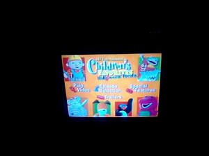 Hit Entertainment Children's Favorites Halloween Treats 2004 DVD Menu Walkthrough