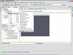 How fast we create MDI Form with Netbeans