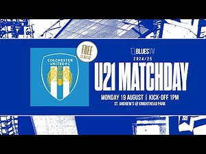 WATCH LIVE: Birmingham City v Colchester United | PDL Under-21s