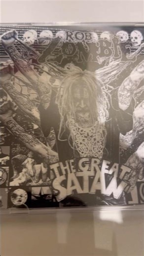 Rob Zombie’s Eighth studio album The Great Satan CD unboxing