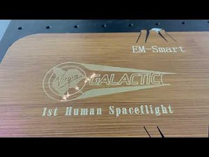 EM-Smart - 20W Fiber Laser Engravingng on wooden｜Fiber Laser Marking