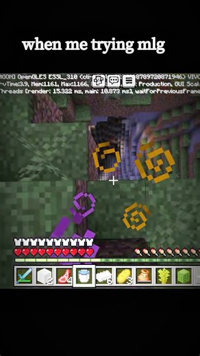 when I try mlg in Minecraft #minecraft #senpiespider
