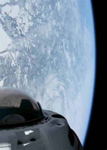 9.9K views · 232 reactions | Views from the Dragon spacecraft during Fram2, the inaugural polar-orbit human spaceflight mission to explore Earth with #dragons #spacecraft #booster : SpaceX | Space News | Facebook