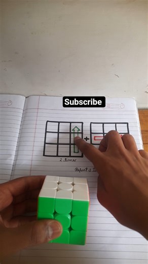 3x3 rubik's cube solve best trick 😱 #shorts #rubikscube