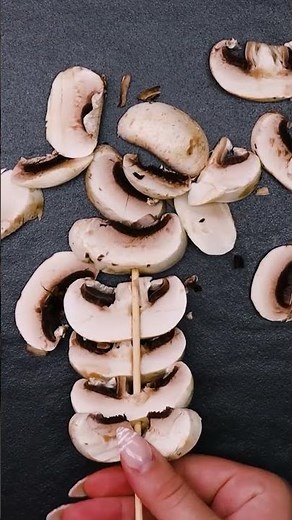 How to Cut Mushrooms For Cooking #shorts
