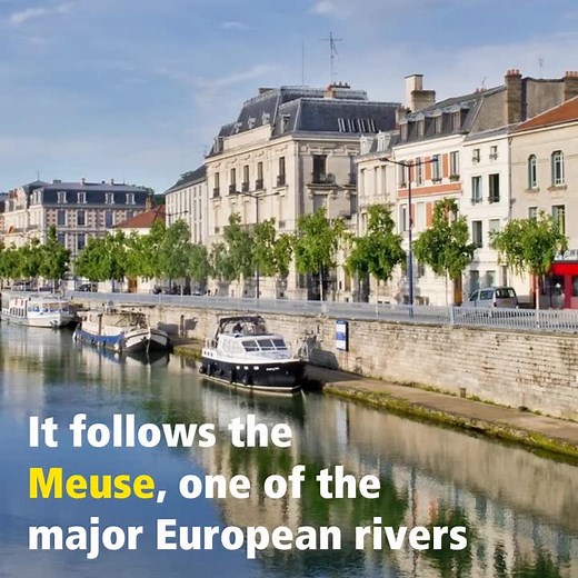 EuroVelo 19 follows the River Meuse from the plateau of Langres to Rotterdam. Jump on your bicycle and discover charming towns and cultural heritage sites in France, Belgium and Netherlands on marked routes. | EuroVelo