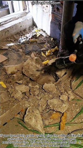 Demolition Wall Tips! 🔨⚠️