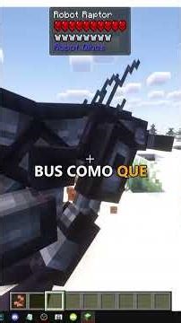 CÓMO CONSEGUIR el MOD Robot Dino para MINECRAFT