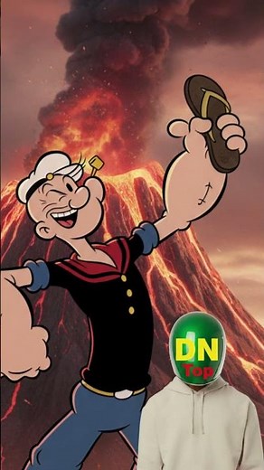 What would happen if Popeye ate a flip-flop?