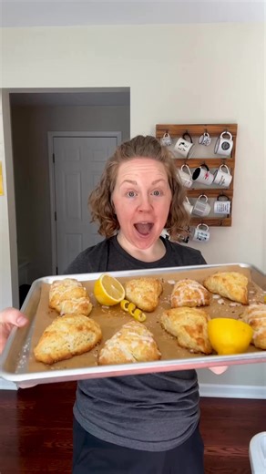 These lemon scones are tender, flaky, and bursting with zesty citrus flavor—and I’m here to walk you through every step! 🍋💛 Comment “recipe” and I’ll send it your way! | The First Year