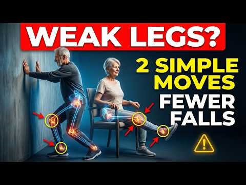 Over 60? These 2 Simple Exercises Can Restore Leg Strength & Prevent Falls | Senior Health Tips
