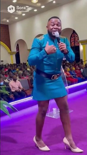 Male Pastor in Female Attire on the Pulpit | Hilarious Church Trend 😂