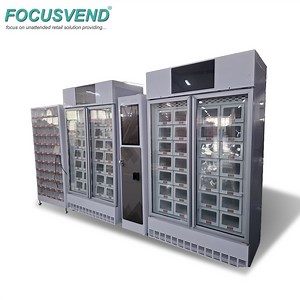 [Hot Item] Focusvend 2024 Hot Sale Locker Vending Machine with Refrigerator