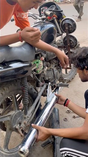 modified silencer #shortsviral #splendor #modified