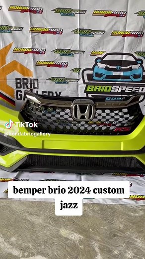 Bemper Brio custom Jazz #hondabriogallery #briospeedshop #hondabrio