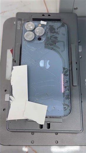 iPhone 13 Pro Max back glass remove