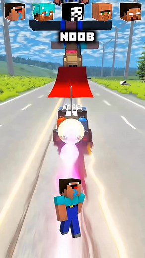 83K views · 3.1K reactions | NOOB vs PRO vs HACKER vs HEROBRINE Car Jump Challenge! #27 麗  #shorts #beamngdrive | Abuzar Genix | Facebook