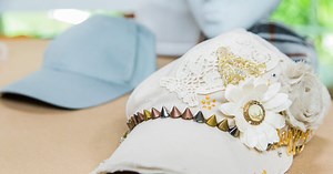 Tanya’s DIY Bling Baseball Hat