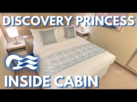 Discovery Princess Inside Cabin Stateroom Tour, Princess Cruises B244