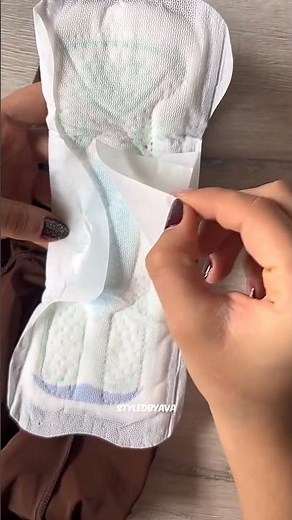 😱 Sanitary Pad Hack No More Slipping or Folding 🚺