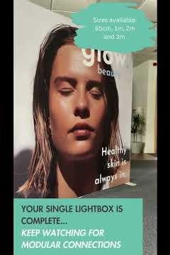 How to assemble an iGLO premium LED lightbox