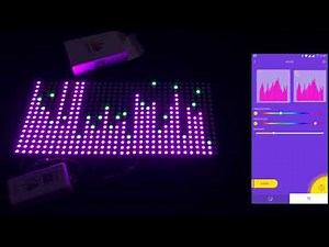 LED Music Spectrum Controller For WS2812B SK6812 Addressable LED Lights- IOS&Android Control SP107E