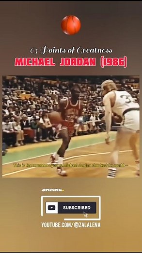Michael Jordan – 63 Points vs Celtics (1986 Playoffs) | The Night He Became a Legend