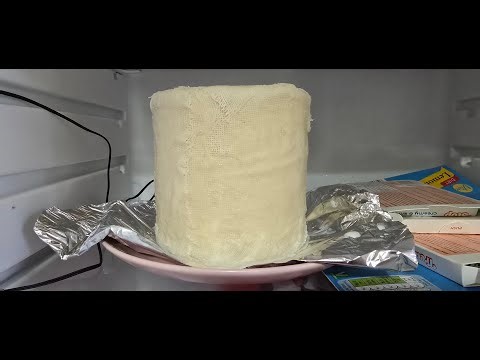 How to Bandage Cheese with Lard and Cheesecloth | Traditional Cheese Aging Technique