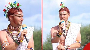 Ero supai": Mzungu man stuns locals with his perfect Samburu language