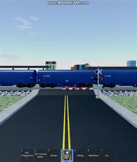 The Blue Freight With Class 66 #train #railway