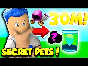 I GOT SECRET PETS And THE DOMINUS In Tapping Simulator Update!! (Roblox)