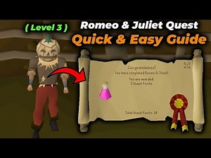 OSRS Romeo and Juliet Quest Guide – Quick & Easy Walkthrough For Low Level Players!
