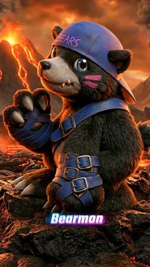 Botamon to Marsmon Evolution #Digimon #DigimonAI #Digivolution