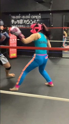 女子対男子　ミックスファイト　誰でもスパーリング　毎週土曜 新宿歌舞伎町キックボクシングジム19:00-6:00